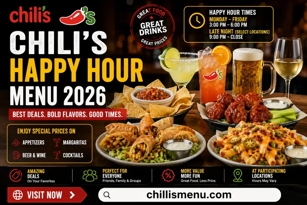 chilis happ hours menu