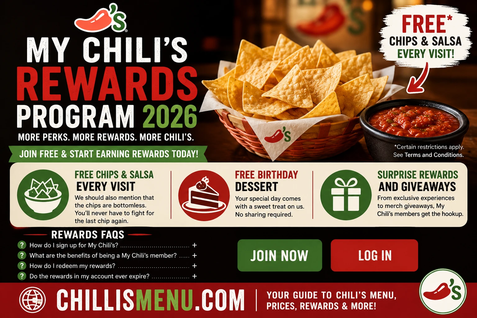 Chili's Rewards Program 2026